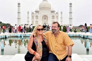 Delhi: Prywatna 5-dniowa wycieczka po Złotym Trójkącie Delhi Agra Jaipur