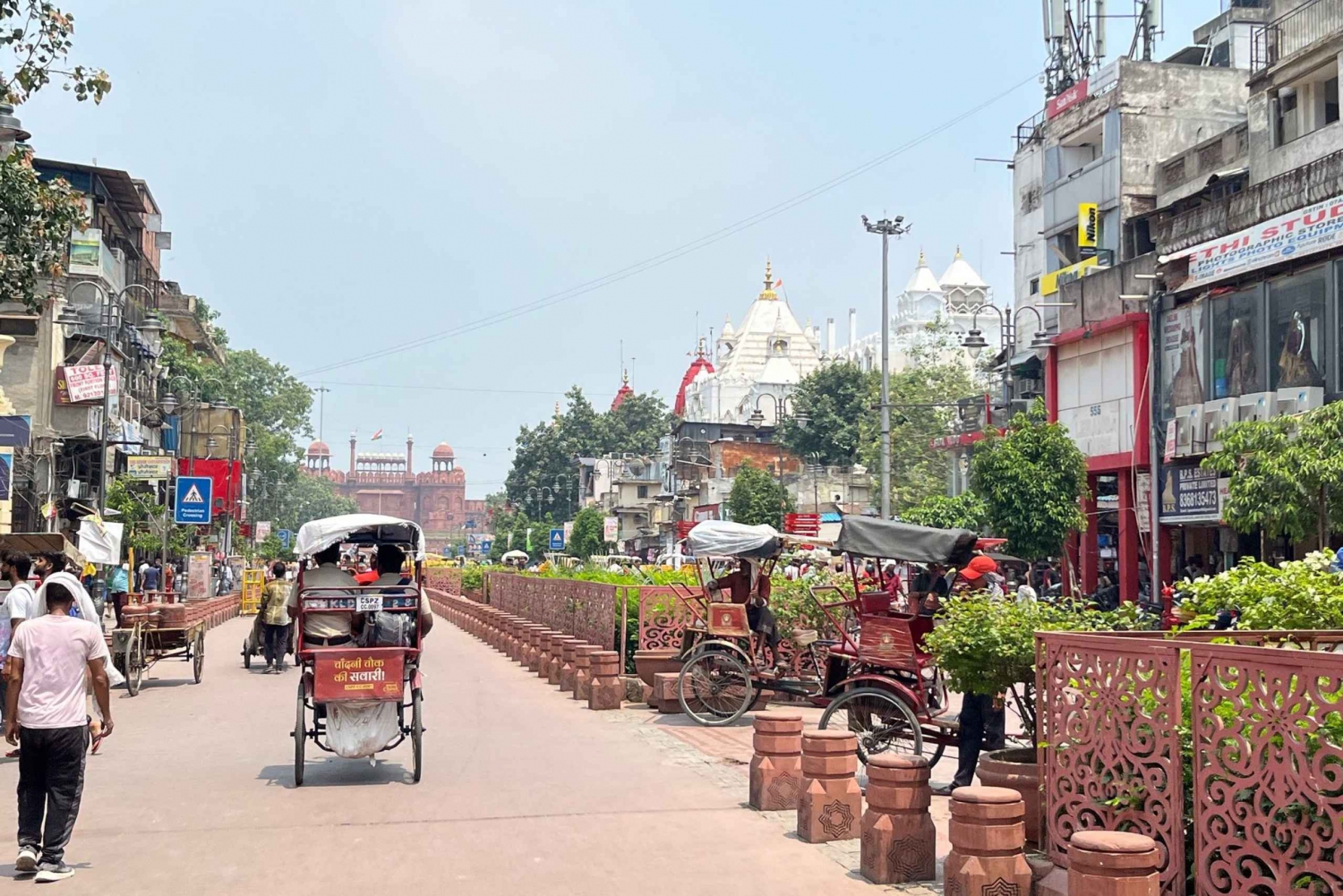 Delhi: Privat omvisning i Chandni Chowk, matservering og tuk-tuk-tur