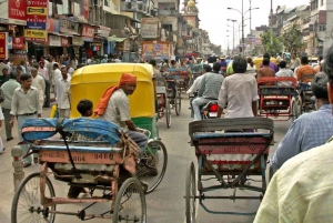 Delhi: Privat Chandni Chowk, matprovning och Tuk-Tuk-tur