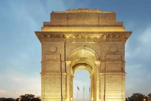 Privat byrundtur i Delhi – heldagsbesøg i det gamle og nye Delhi