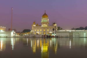Delhi: Private Evening Delhi City Tour with Transfers & Food