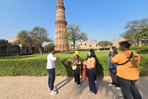 Delhi: privé stadstour van een hele of halve dag door Oud en Nieuw Delhi