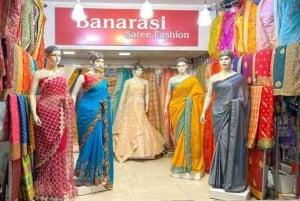 Delhi: tour privato guidato dello shopping in auto con aria condizionata e trasferimento