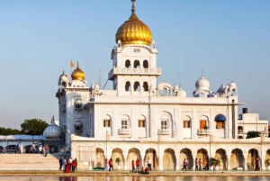 Delhi: tour privato guidato dei templi e dei luoghi spirituali in auto