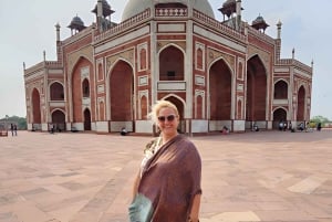 Delhi: Privat halvdags byrundvisning med afhentning og højdepunkter