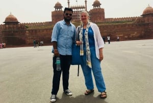 Delhi: prywatna półdniowa wycieczka po Delhi z przewodnikiem i samochodem AC