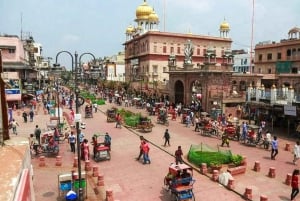 Delhi: tour privato di mezza giornata con guida e shopping, con pick-up