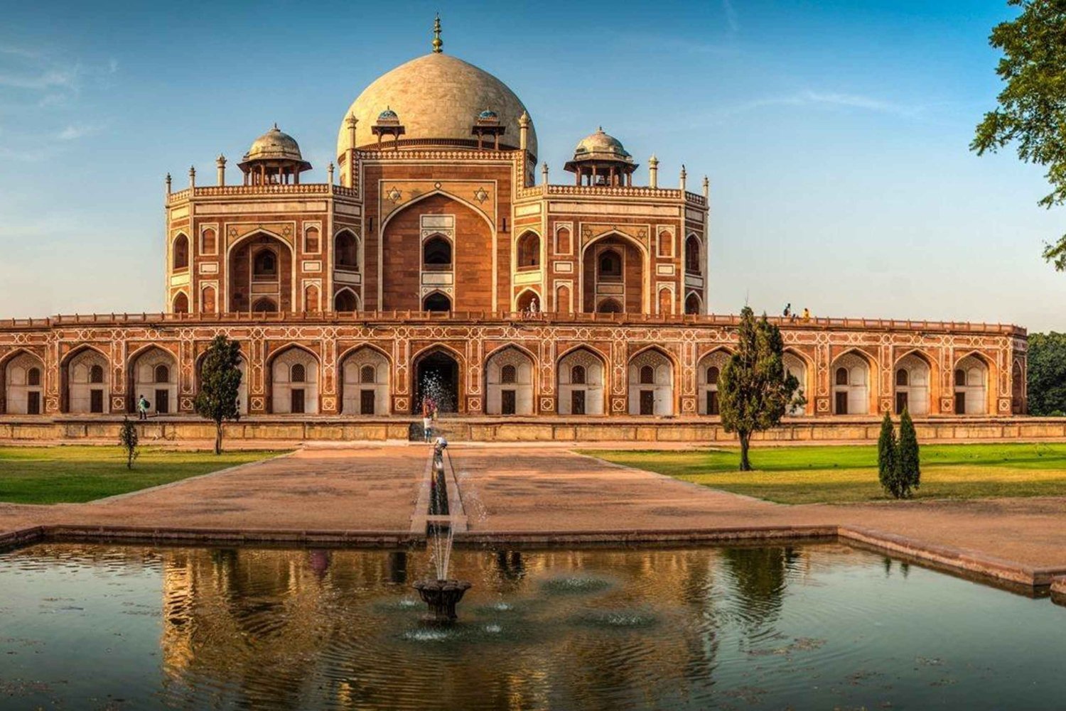 Delhi : visite guidée privée du tombeau de Humayun avec billet d'entrée