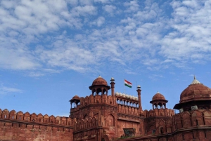 Delhi: Privat sightseeingtur med guide i bil hele dagen