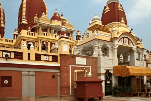Delhi: Private Spiritual Sites Car Tour with Lunch and Entry