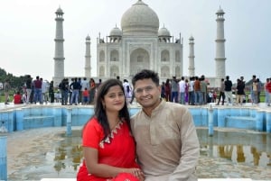 Delhi: Privat dagstur till Taj Mahal och Agra – Allt ingår