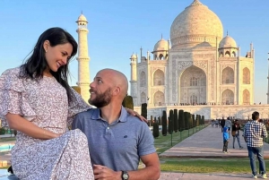 Delhi: Viagem particular de 1 dia ao Taj Mahal e Agra com traslados.