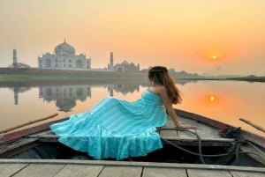 Delhi: Viagem particular de 1 dia ao Taj Mahal e Agra com traslados.