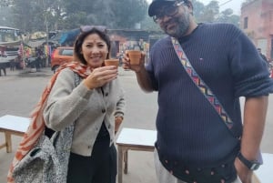 デリー：プライベート・ヤムナー・リバーガート、レスリングとウルドゥー書道