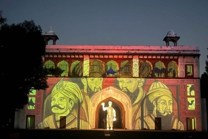 Delhi: 2-godzinne show światła i dźwięku w Czerwonym Forcie z prywatnym przewodnikiem