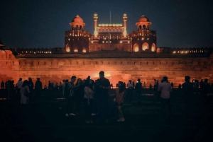 Delhi: 2-godzinne show światła i dźwięku w Czerwonym Forcie z prywatnym przewodnikiem