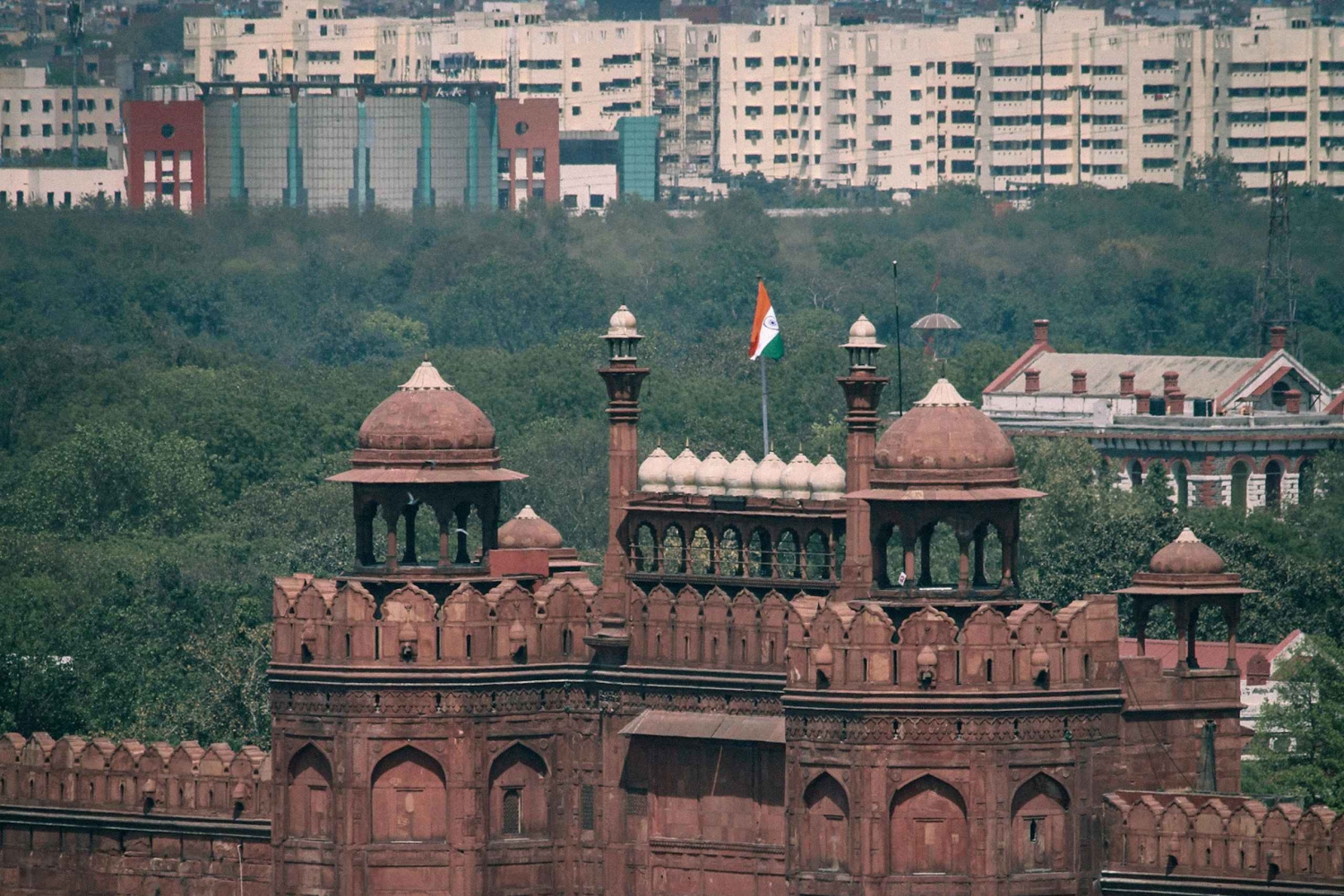Delhi: tour guidato del Forte Rosso e di Chandni Chowk