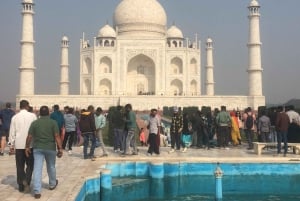 Delhi: Same Day Taj Mahal, Agra Fort & Baby Taj Tour By Car