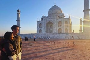 Delhi: Taj Mahal-tour op dezelfde dag met luxe auto en 5★ lunch