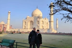 Delhi: Taj Mahal-tour op dezelfde dag met luxe auto en 5★ lunch