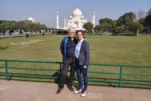 Delhi: Taj Mahal-tour op dezelfde dag met luxe auto en 5★ lunch