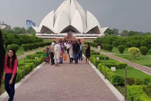 Delhi: tour guiado de 5 horas por la ciudad con almuerzo