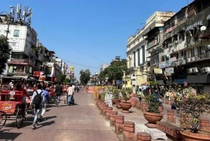 Delhi: Shopping and Street Food Tour with Female Guide & Car