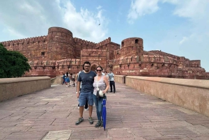 Deli: passeio privado ao amanhecer pelo Taj Mahal e Agra sem filas