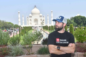 Deli: passeio privado ao amanhecer pelo Taj Mahal e Agra sem filas