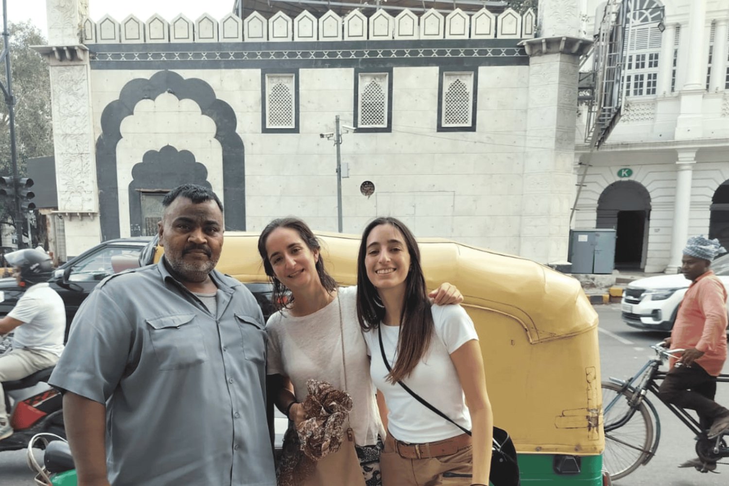 Delhi: Slumtur med lunch och rickshawtur