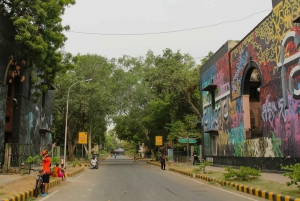 Tour de arte de rua em Délhi