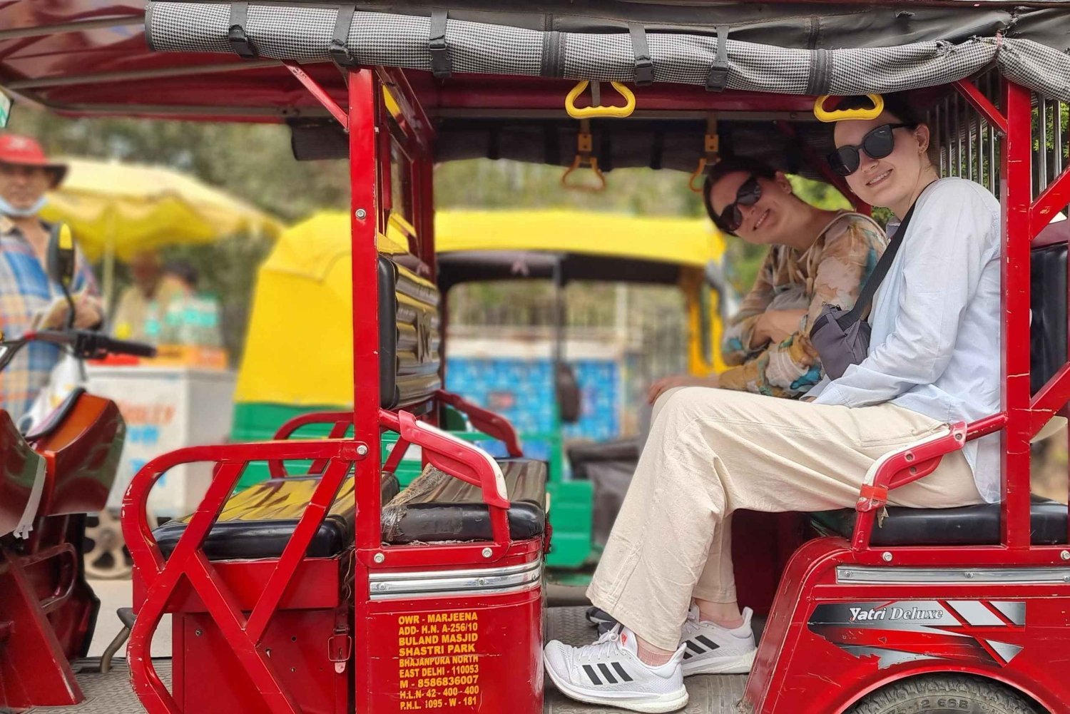 Tuk-tuk-tur i Old Delhi: Street food och kryddmarknad