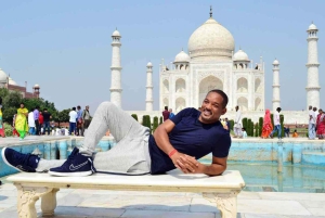 Delhi: Sunrise Taj Mahal & Elephant SOS Tour with Transfers