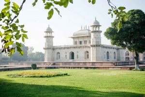 Från Delhi: Taj Mahal och Agra Fort Dagsutflykt med snabbtåg