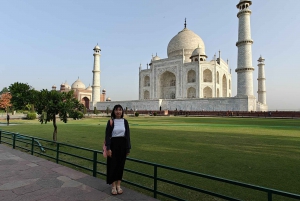 Delhi: Visita en coche al Taj Mahal, al Centro de Rescate de Elefantes y Osos