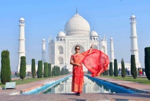 Delhi : Taj Mahal Sunrise & Elephant Conservation - All Paid
