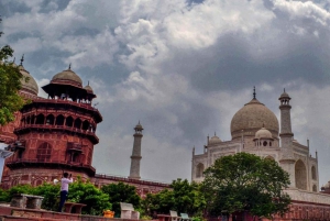 Delhi : Visite du Taj Mahal au lever du soleil, préservation de la faune et de la flore, conservation des éléphants