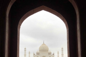 Delhi: Taj Mahal Sunrise Tour djurliv Elefantskydd