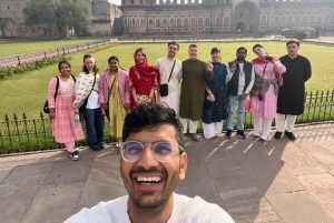 Delhi: Taj Mahal Surise Tour med lunch på 5-stjärnigt hotell