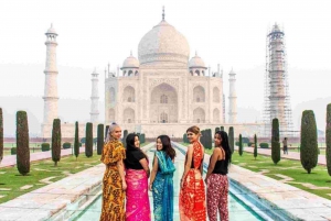 Delhi : Visite du Taj Mahal avec photographe par Gatimaan Express.