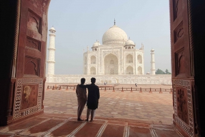 Delhi : Visite du Taj Mahal avec photographe par Gatimaan Express.