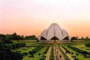 Delhi : visite guidée des temples avec voiture et guide privé