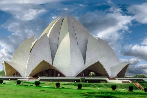 Delhi : visite guidée des temples avec voiture et guide privé