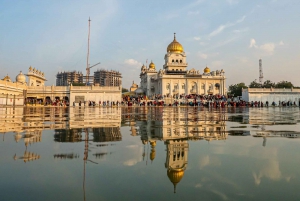 Delhi : visite guidée des temples avec voiture et guide privé