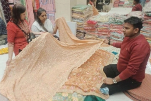 Delhi: Textile Trail Tour med interaktion med hantverkare