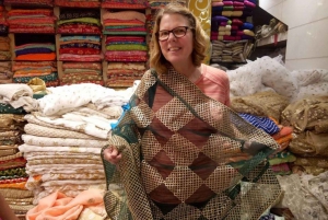 Delhi: Textile Trail Tour med interaktion med hantverkare