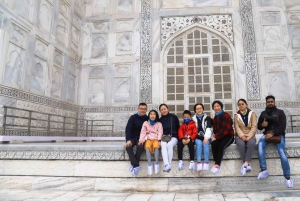 From Delhi: Sunrise Taj Mahal & Agra Day Trip With 5* Lunch