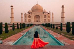 Privat omvisning fra Delhi til Agra Taj Mahal og Agra Fort