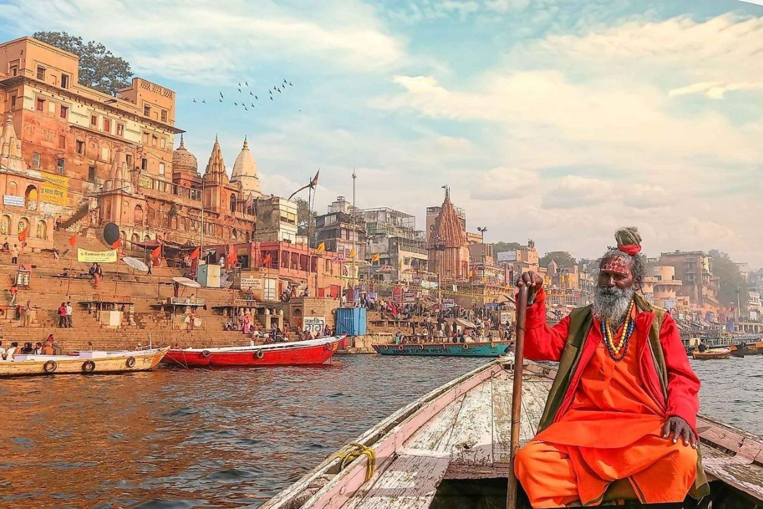 Delhi: Varanasi – spiritueller Kurztrip mit Übernachtung im Privatwagen