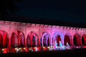Fuerte Rojo de Delhi: espectáculo guiado de luz y sonido